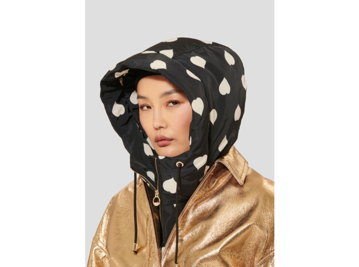 Capuche Daria Charcoal en Polyester