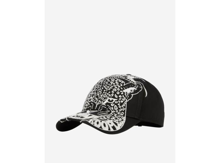 Casquette En Coton Avec Broderie Xl black