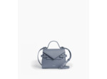 Petit sac à main double rabat Emilie en cuir signature T