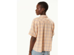 Chemise carreaux peche