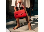 Sac à main Sans couture en cuir grainé