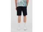 Short en molleton, jambe droite, fermeture avec lien de serrage