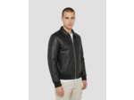 Blouson casual, cuir d'agneau