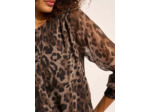 Blouse imprimé léopard