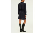 Robe courte à lurex et volants - SONIA