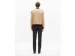 Blouson teddy en coton beige beige