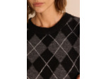 Pull BONIFACE motif argyle