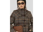 Manteau Manoela Fauve en Laine