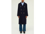Manteau long à boutons dorés - MARISOL
