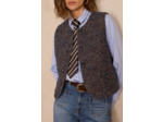 Gilet sans manches PHARELL en laine tweed