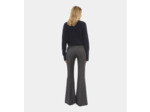Pantalon En Laine Flare Gris grey