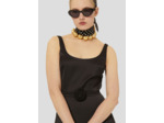 Robe Ruben Noir en Polyester