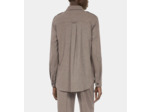 Chemise Longue À Carreaux beige-brown
