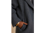Manteau ASSIA en laine effet bouclette