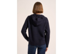 Pull sweat à capuche en maille épaisse