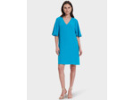 Robe Rubilinda Bleu en Polyester