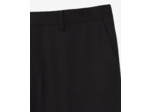 Pantalon De Costume Noir En Laine black