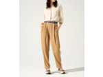 Pantalon droit chamois