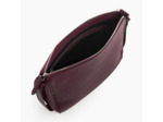 Sac bandoulière moyen modèle Madeleine en cuir grainé