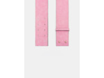 Ceinture Lauren rose en velours