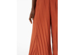 Pantalon large acajou