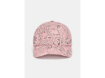 Casquette Carole rose imprimé bandana