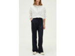 Pantalon rayé à pinces - LICIA