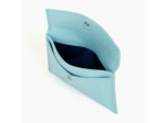 Pochette enveloppe moyen modèle Charlotte en cuir lisse