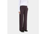 Pantalon Tailleur Large Marron brown