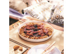 6 assiettes mezze 29cm blanc Friends'time