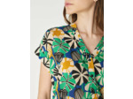 Chemise karina bleu majorelle