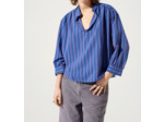 Blouse rayures bleues