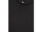 Pull manches longues bords roulants middle grey mel