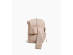 Petit sac bandoulière Noah en cuir grain buffle et cuir lisse