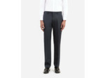 Pantalon de costume classique droit blue petrol