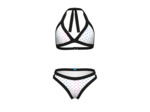 Maillot de bain deux pièces triangle arena Rainbow Monogram pour femmes