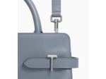 Sac à main moyen modèle Emie en cuir lisse et nubuck