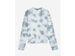 Pull tie and dye light blue/white