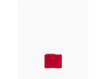 Porte monnaie zippé Charlotte en cuir lisse