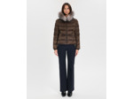 Doudoune Daly Chocolat en Polyester