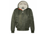 Bomber à capuche doublé sherpa SCHOTT B19RS
