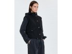 Manteau sans manches noir