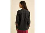 Chemise en voile de coton brodée