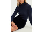 Pull col montant à côtes - JUDIE