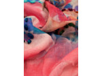Foulard imprimé multicolore