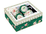 BOTANIC CHIC Coffret 4 mugs 30cl