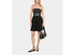 Robe Bustier Courte Noire black
