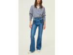 Jean flare bicolore - CLOTHILDE