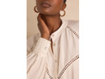 Blouse brodée BELINDA