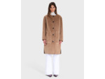Manteau Mahona Camel en Polyester